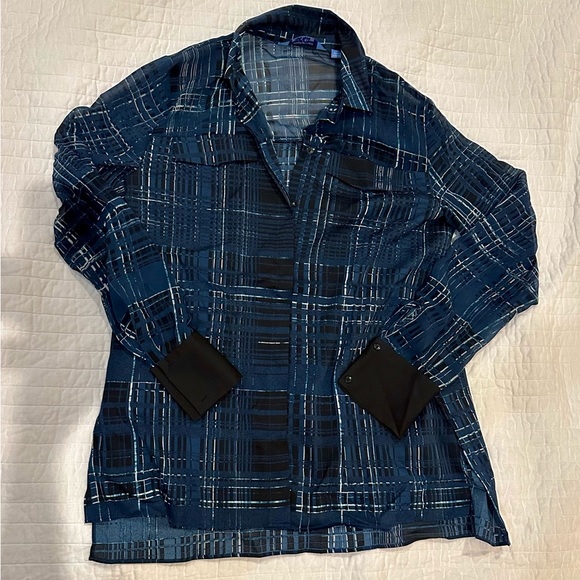 Womens VERA WANG: SIMPLY VERA  Blouse - Picture 2 of 6